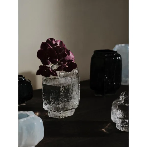 Mokuri Vase H25 cm Clear