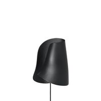 Oyster Aplique de Pared Negro