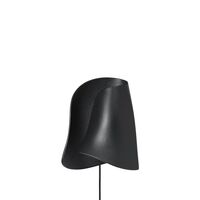 Oyster Aplique de Pared Negro