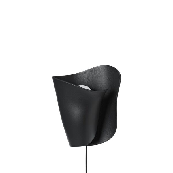 Oyster Wandlamp Zwart
