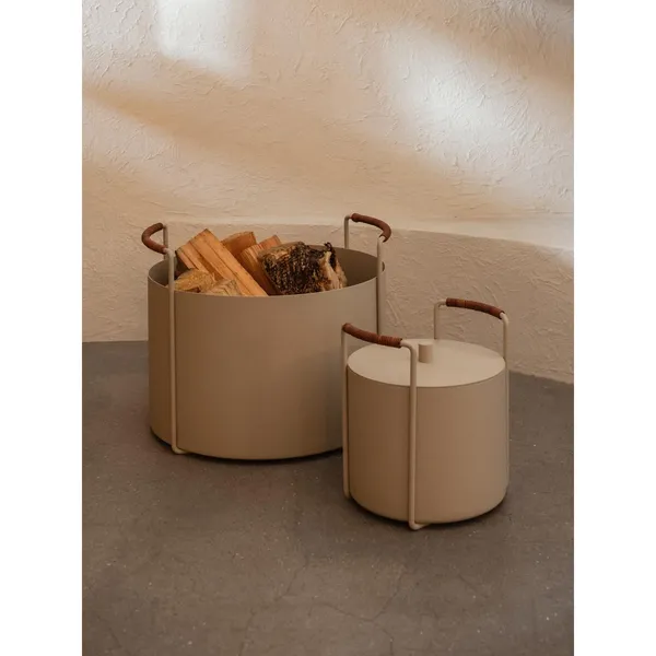 Port Firewood Bucket Cashmere