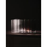 Ripple Highball Glasses Set of 2 Frosted