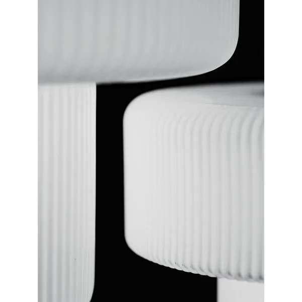 Ripple Portable Lamp H16.5 cm White