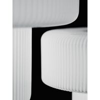 Ripple Portable Lamp H16.5 cm White
