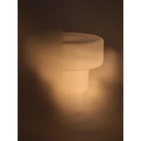 Ripple Lámpara de Mesa Blanco
