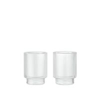 Ripple Thermal Glasses Set of 2 Clear