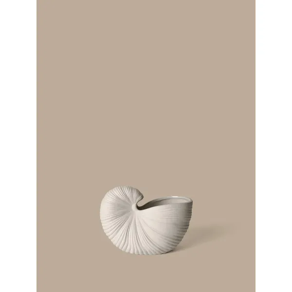 Shell Pot 23 cm Off-White