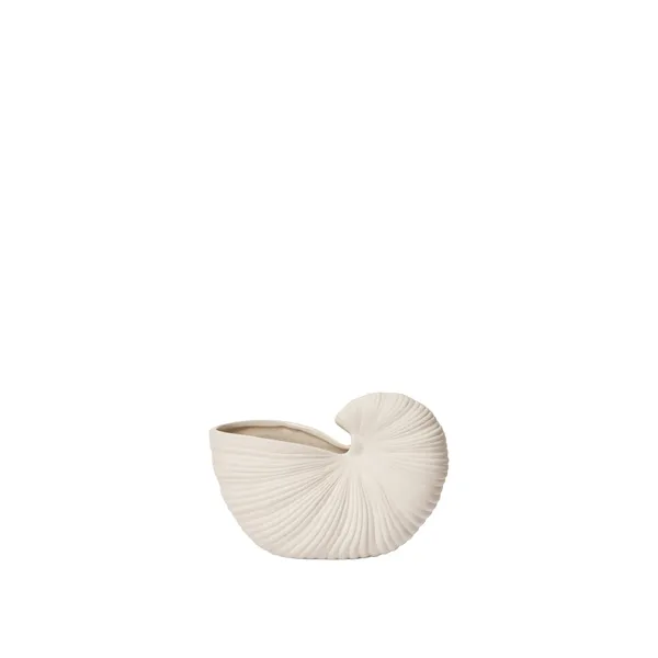 Shell Pot 23 cm Off-White