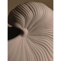 Shell Pot 23 cm Off-White