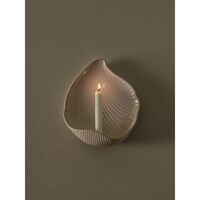 Shell Wall Candle Holder Off-White
