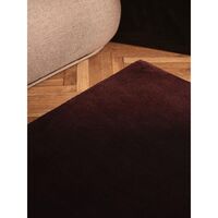 Stille Tufted Rug 160x250 cm Dark Pecan