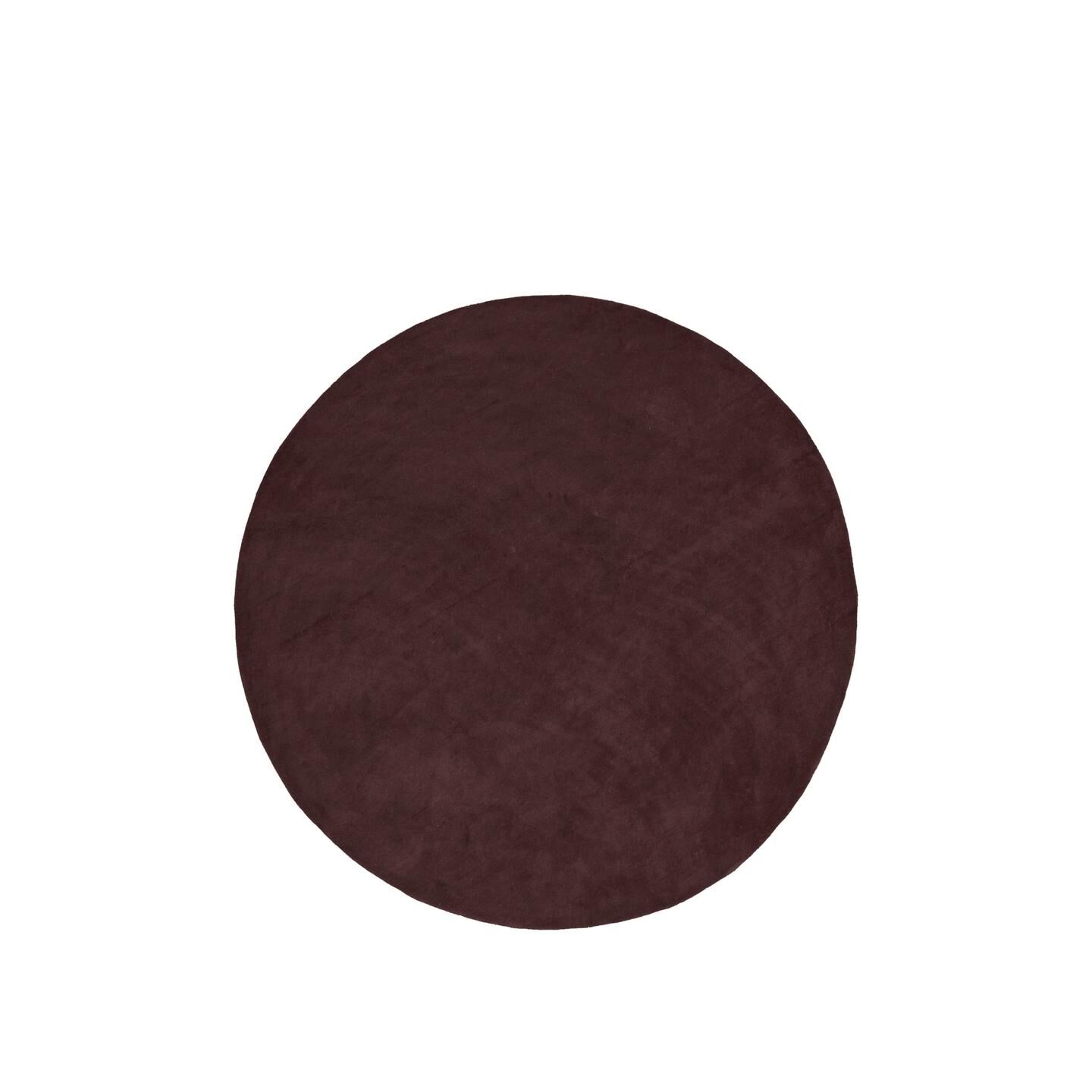 Stille Tuftet Teppe Ø240 cm Dark Pecan