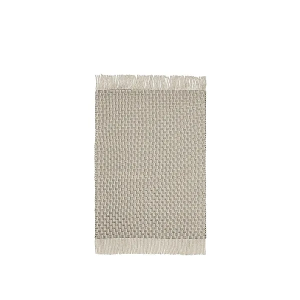 Udo Teppich 140x200 cm Off-White/Schwarz