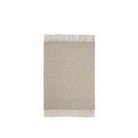 Udo Teppich 140x200 cm Off-White/Schwarz