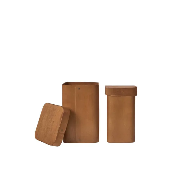 Vekla Boxes Tall Set of 2 Natural
