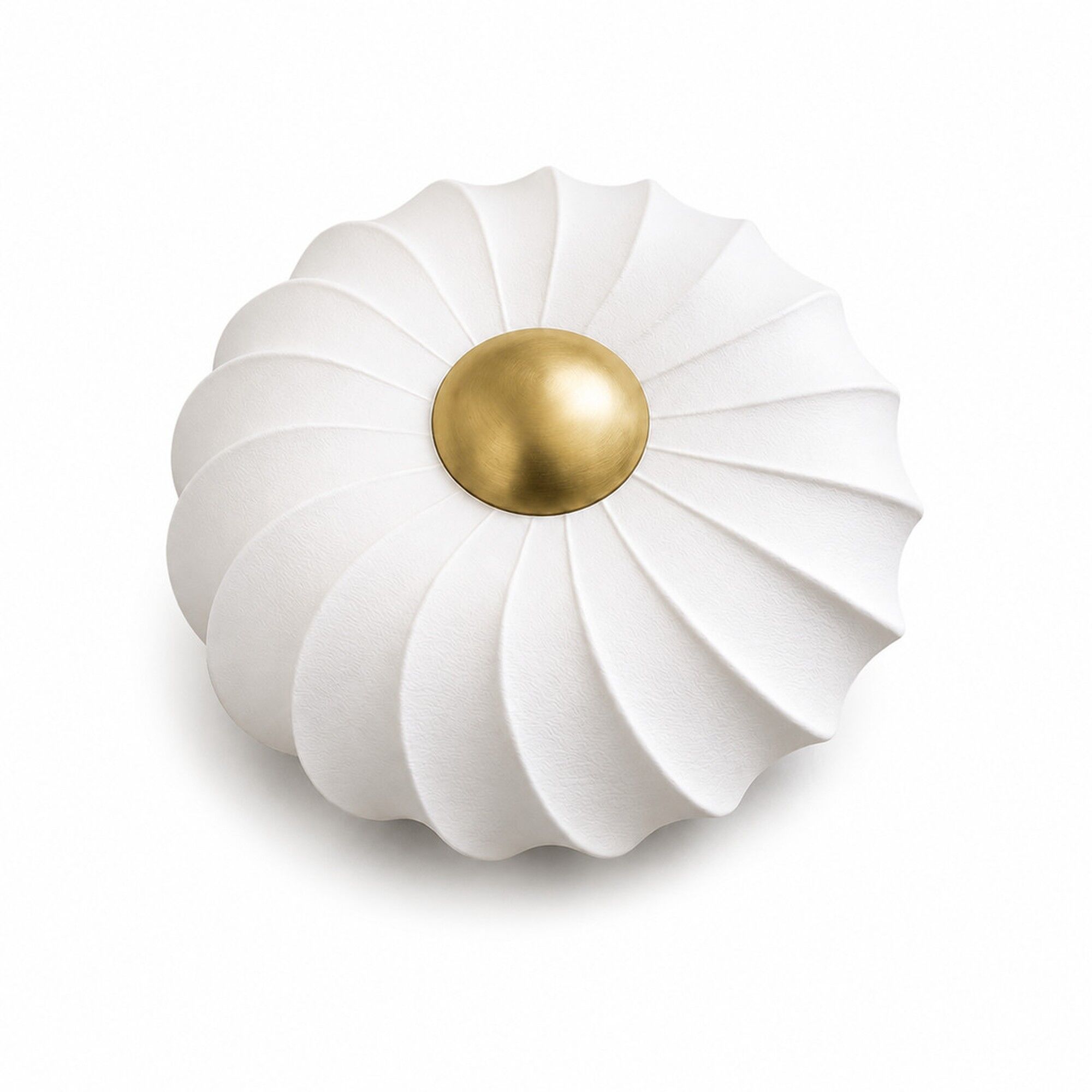 Lilac tak-/vegg-/bordlampe Ø25 cm børstet messing