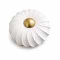White laminate / stainless steel