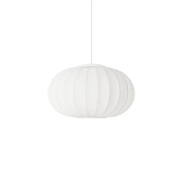 Knit-Wit Oval Pendel Ø57 Cloud White LED