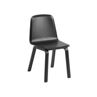 Brink Dining Chair Wood Base Black