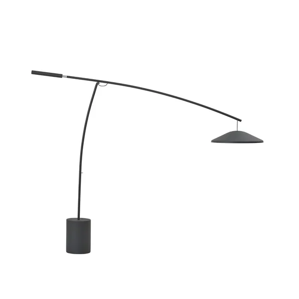 Contra gulvlampe antracit sort