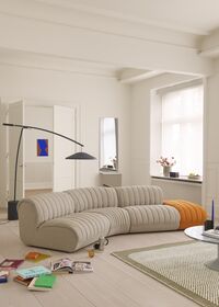 Contra gulvlampe antracit sort
