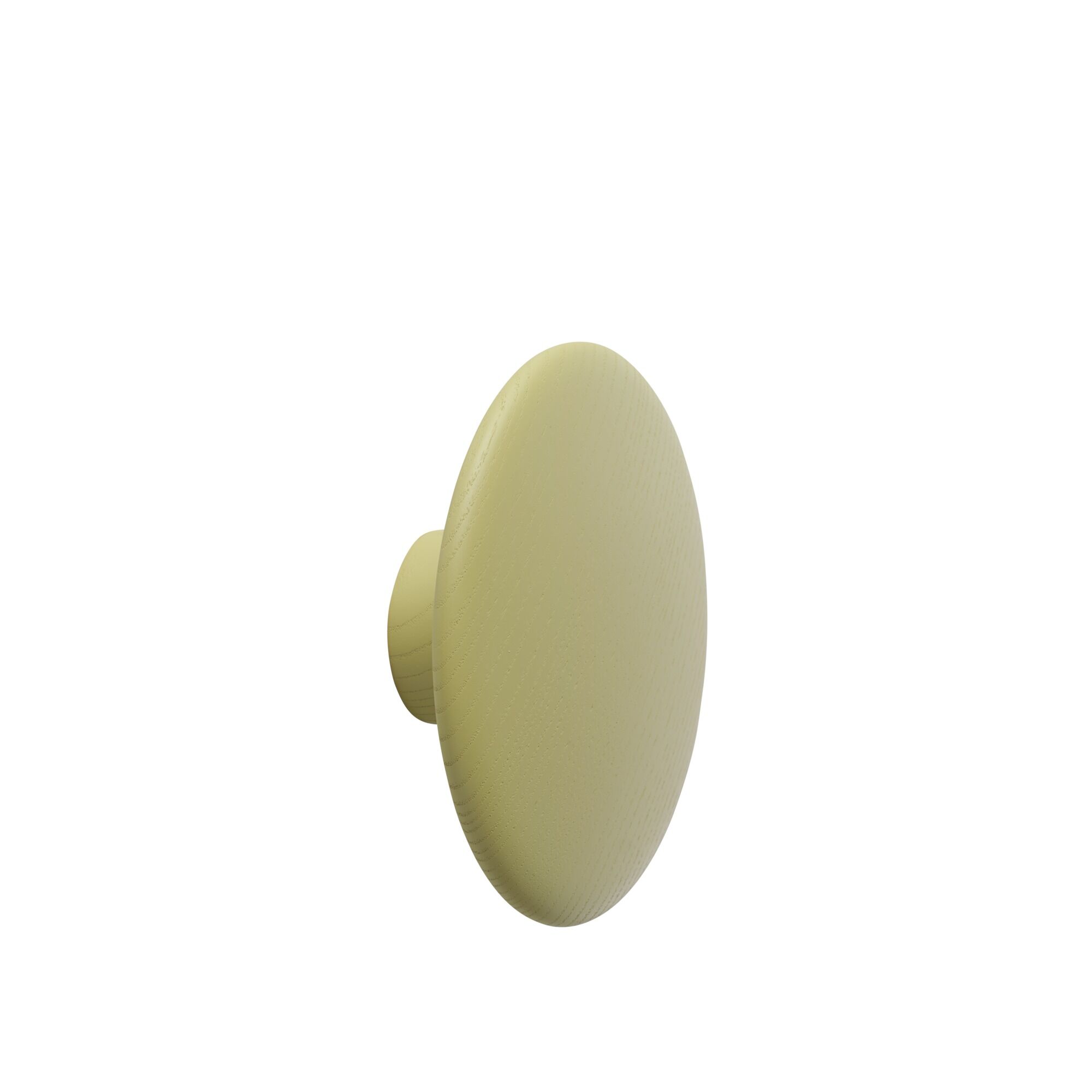 Dots Wood Hook Ø13 Light Olive