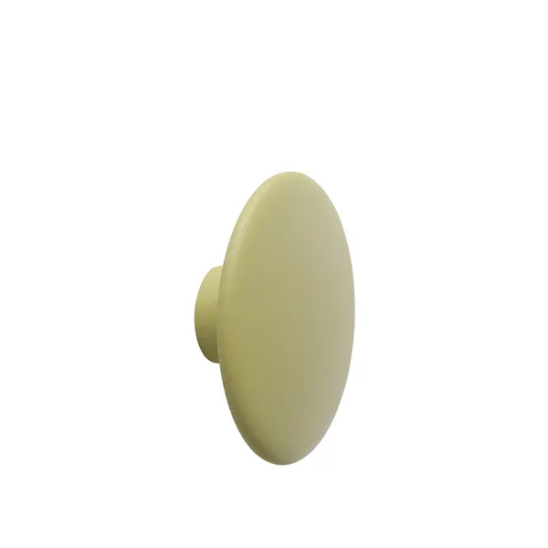 Dots Wood Hook Ø13 Light Olive
