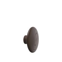 Dots Wood Hook Ø9 Brown Red