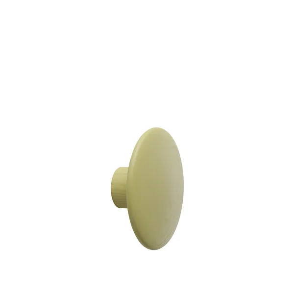 Dots Wood Hook Ø9 Lys oliven