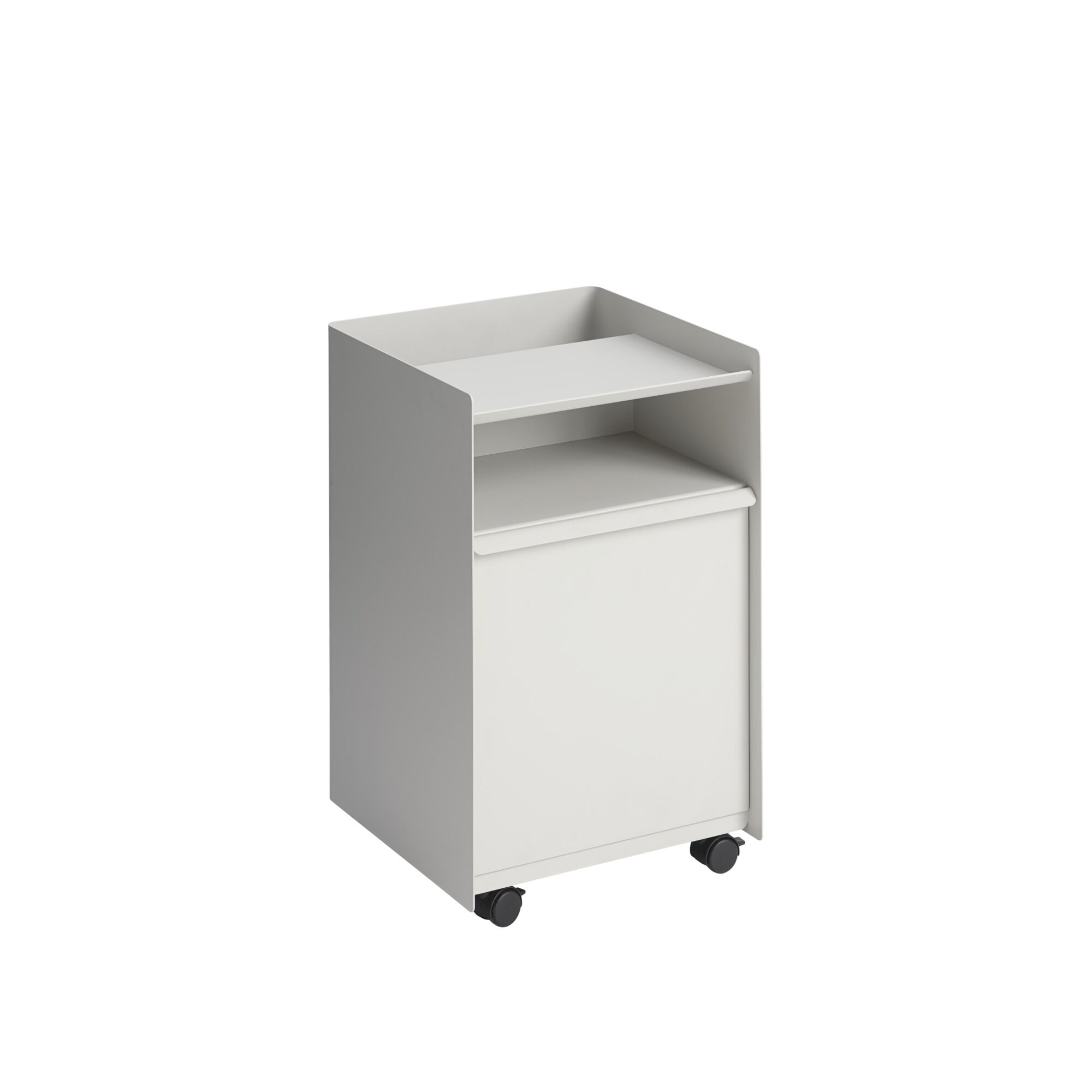 Folded Trolley H61.5 med skuff, grå