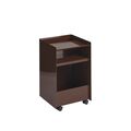 Folded Trolley H61.5 Dunkelrot