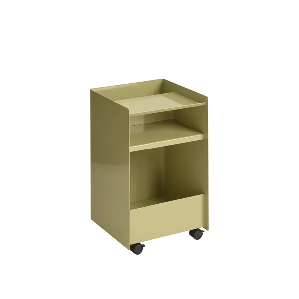 Folded Trolley H61.5 Dunkelbeige Grün