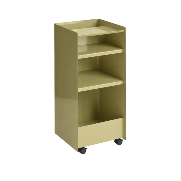 Folded Trolley H83.7 Dunkelbeige Grün