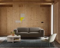 Relevo Quattro Teppich 170x240 Dunkelgrün