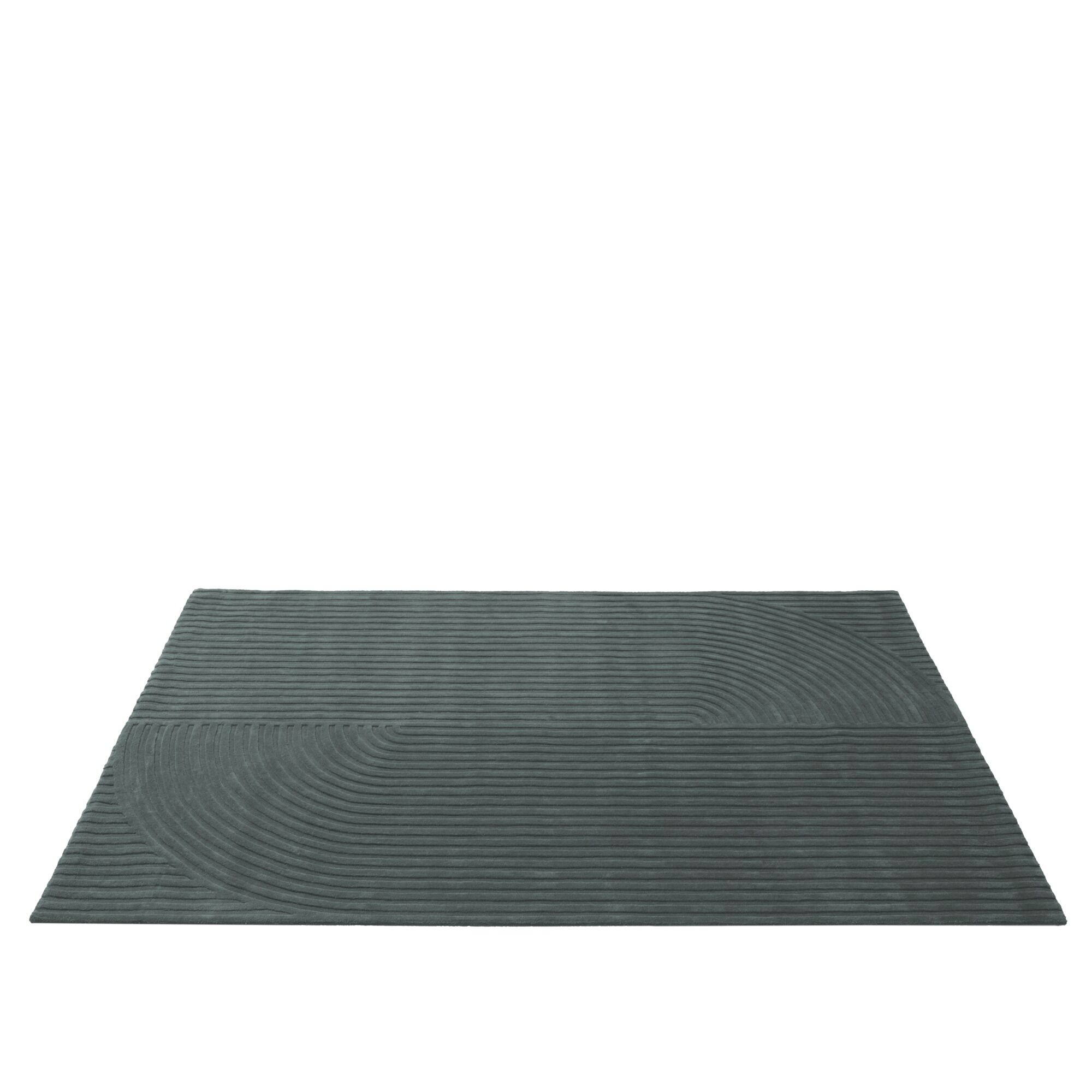 Relevo Quattro-teppe 200x300 mørkegrønn
