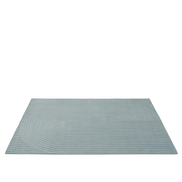 Relevo Quattro Teppich 200x300 Salbeigrün