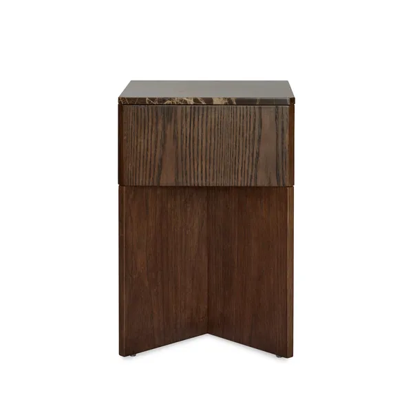 Tava Side Table Dark Oak