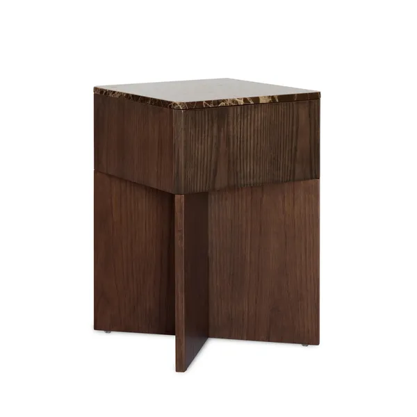 Tava Side Table Dark Oak