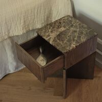 Tava Side Table Dark Oak