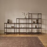 Invi Bookcase Module 2 Dark Ash