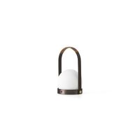 Carrie Portable Bronzed Brass/Leather