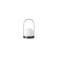 Carrie Portable Bronzed Brass/Leather