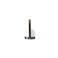 Carrie Portable Bronzed Brass/Leather