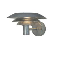 DL25 Outdoor Wall Lamp Galvanised Steel