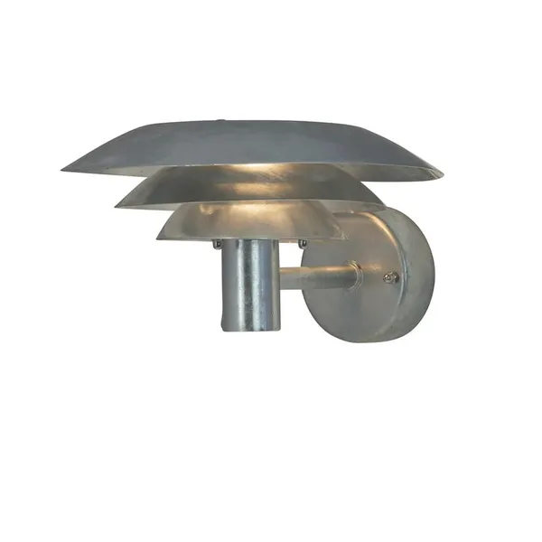 DL25 Outdoor Wall Lamp Galvanised Steel