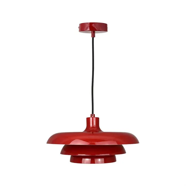 Ava D31 Pendant Dark Red