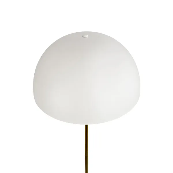 Stockholm gulvlampe hvid/messing