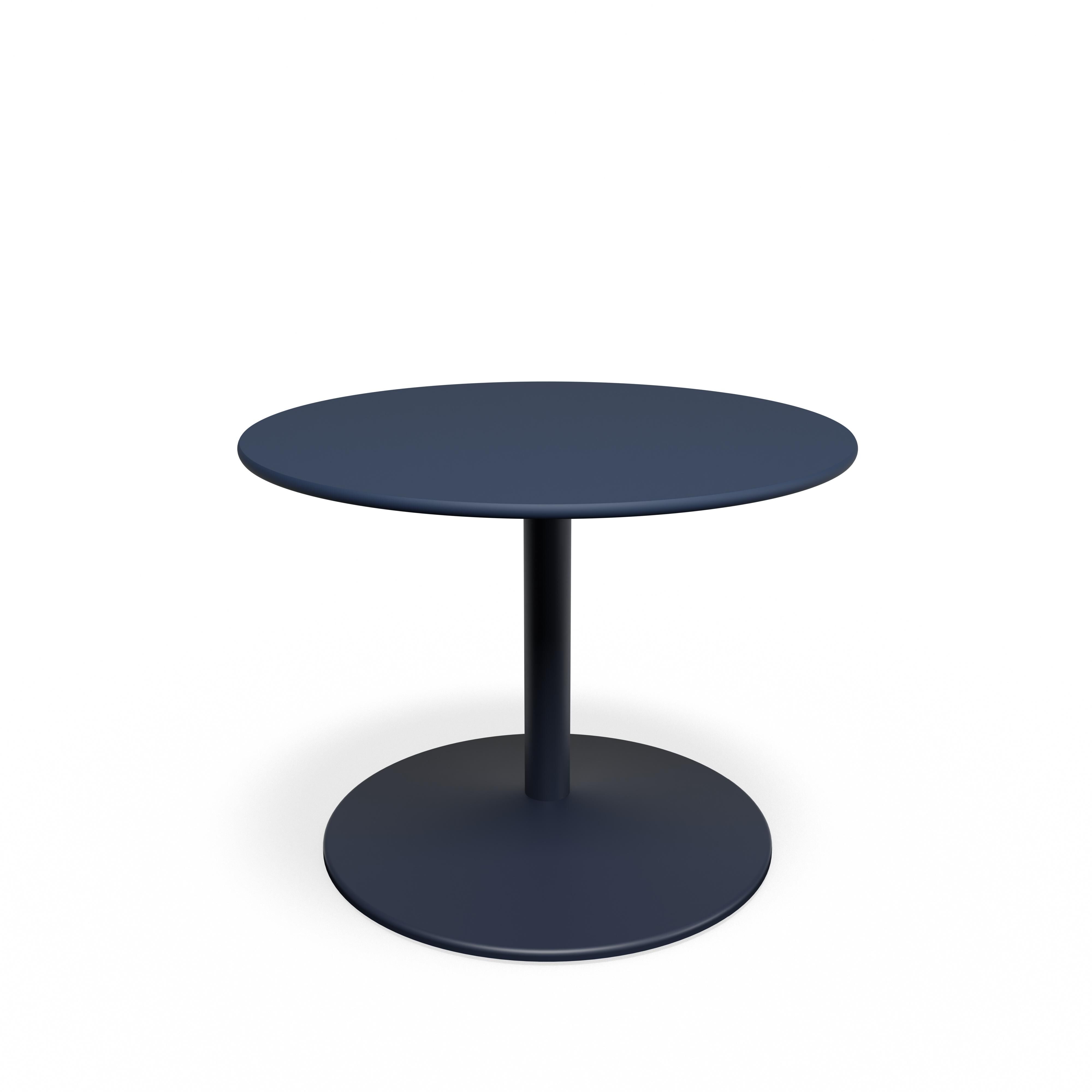 Panton Sofabord Ø60 0754N-Blue Fes Nano Laminate