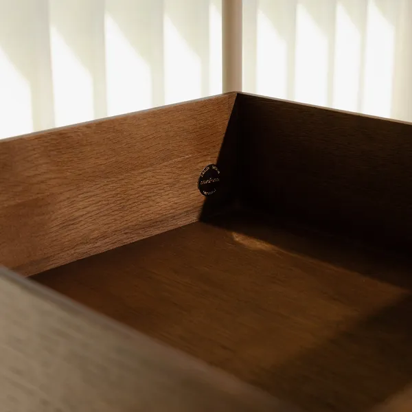 Arturo Veneered Shelf Box Smoked Oak
