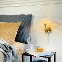 DL20 Wall Lamp Brass/Opal